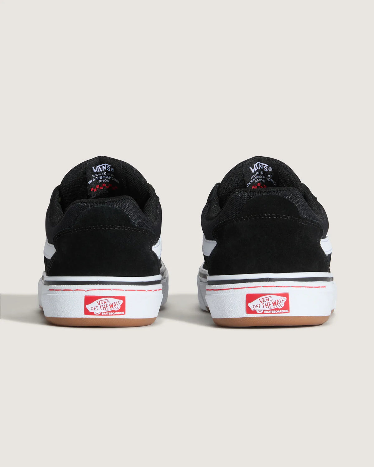 VANS Skate Kyle Walker Wafflecup BLACK/WHITE Cipő VN000DA4MCG1 - 4