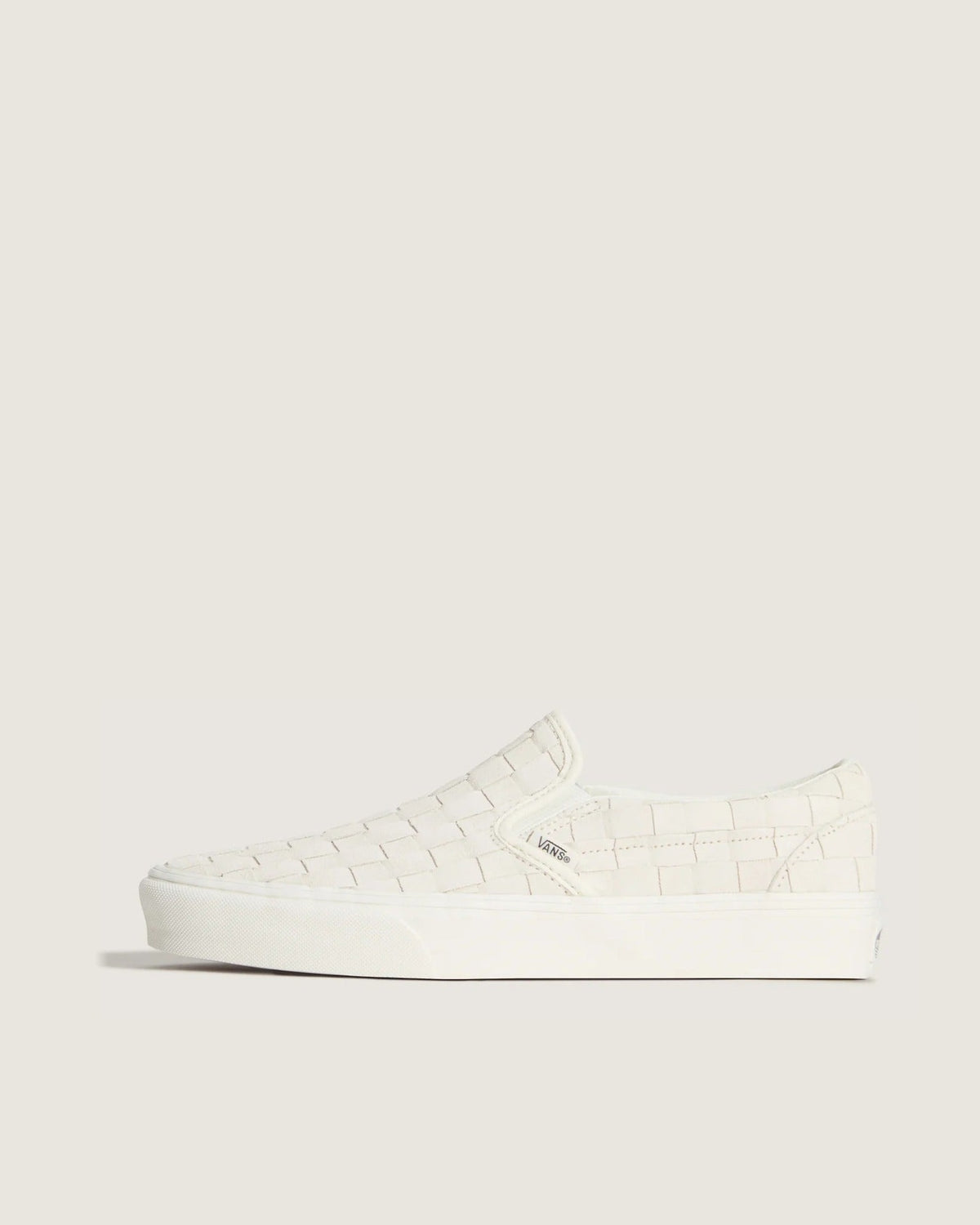 Vans Classic Slip-On WOVEN SUEDE MARSHMALLOW Cipő VN000DAHCCZ1 - 1