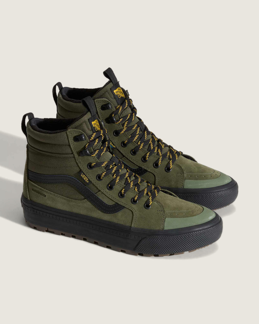 VANS MTE Sk8-Hi Waterproof Insulated GREEN/BLACK VN000DAQ2031 - 2