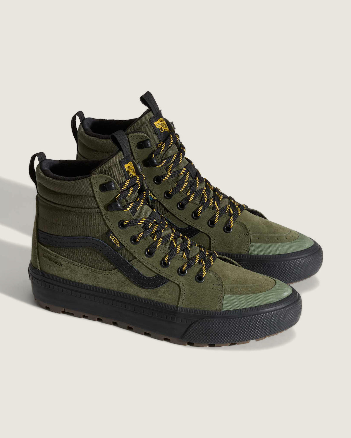 VANS MTE Sk8-Hi Waterproof Insulated GREEN/BLACK VN000DAQ2031 - 2