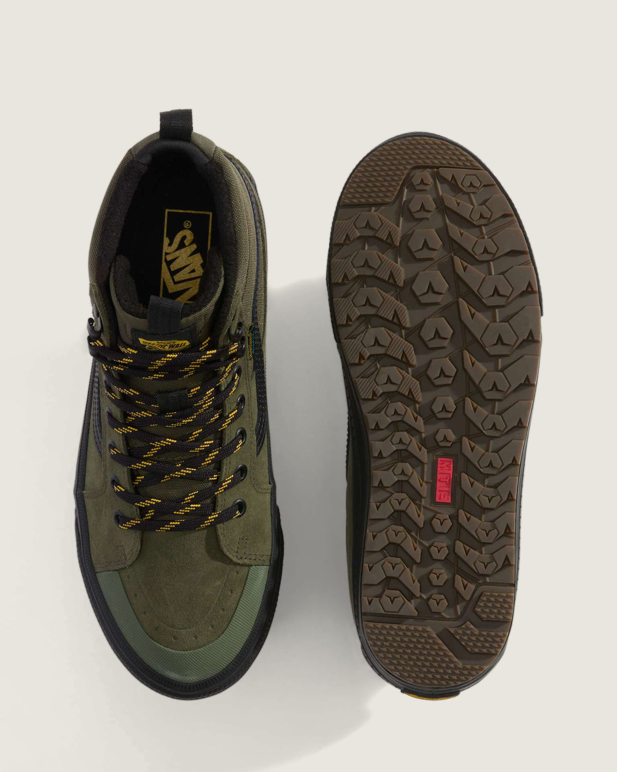 VANS MTE Sk8-Hi Waterproof Insulated GREEN/BLACK VN000DAQ2031 - 3