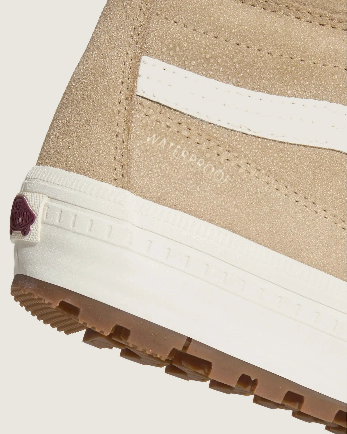 VANS MTE Sk8-Hi Waterproof Insulated TAN/WHITE Cipő kép 9