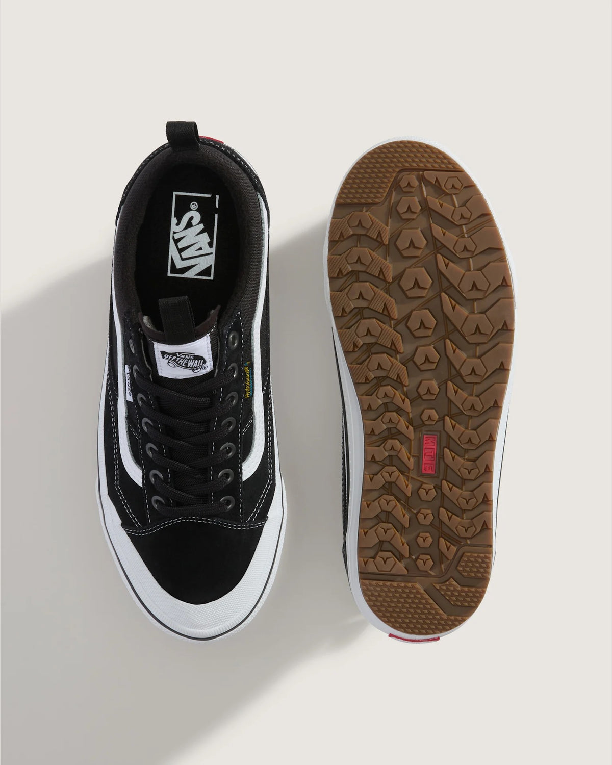 VANS MTE Old Skool Waterproof Insulated BLACK/WHITE - 5