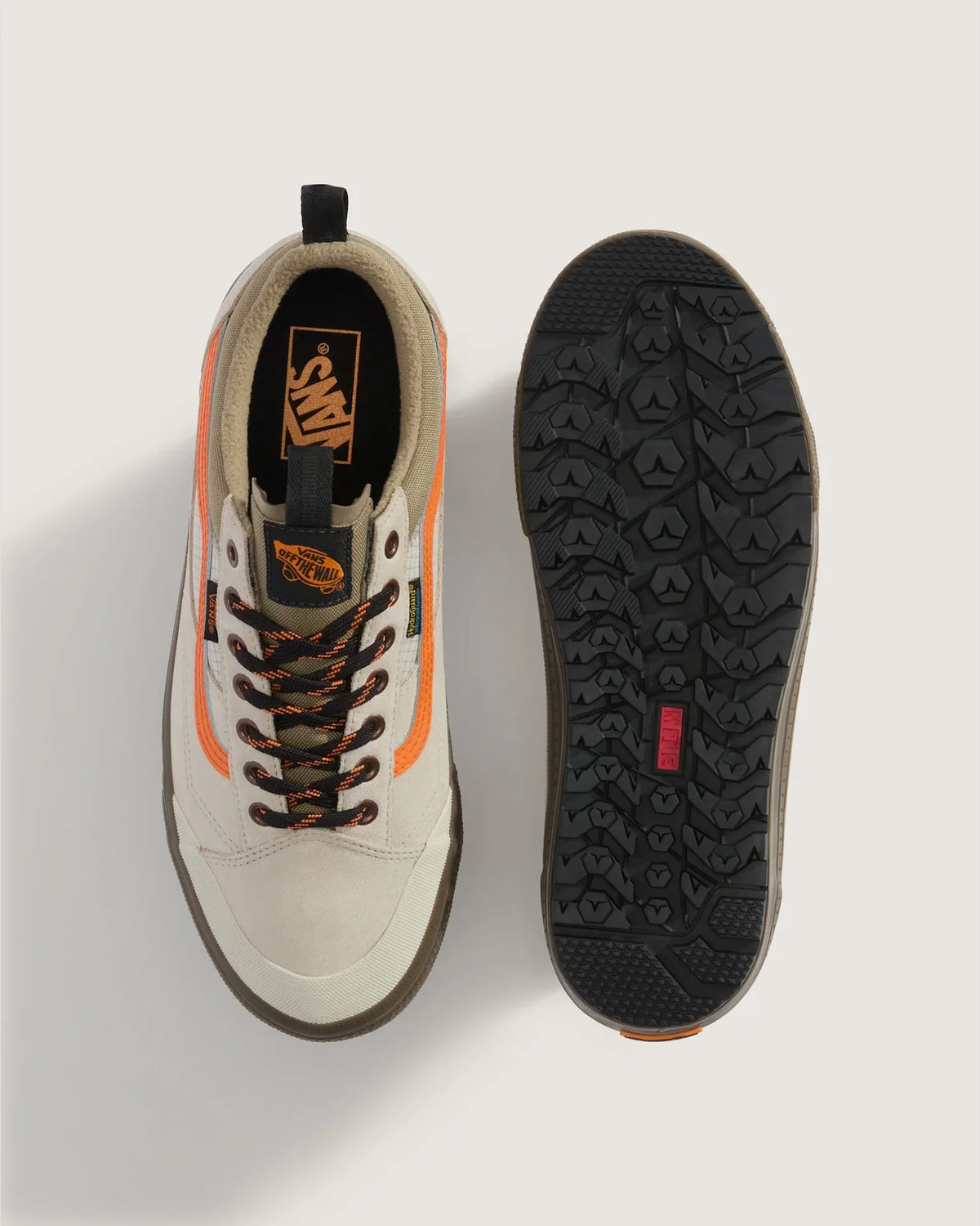 VANS MTE Old Skool Waterproof Insulated Taupe/Orange VN000DAZF881 - 3