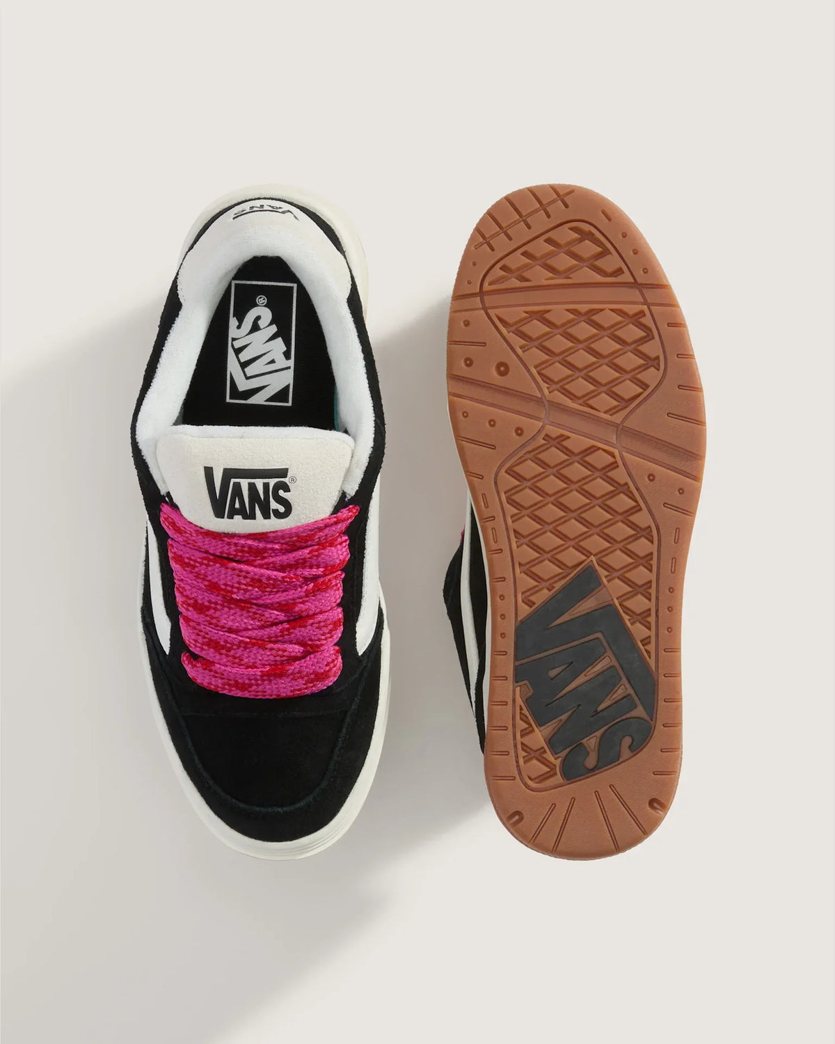 VANS Hylane OVERSIZED LACE Black Cipő VN000DB1BMA1 - 3