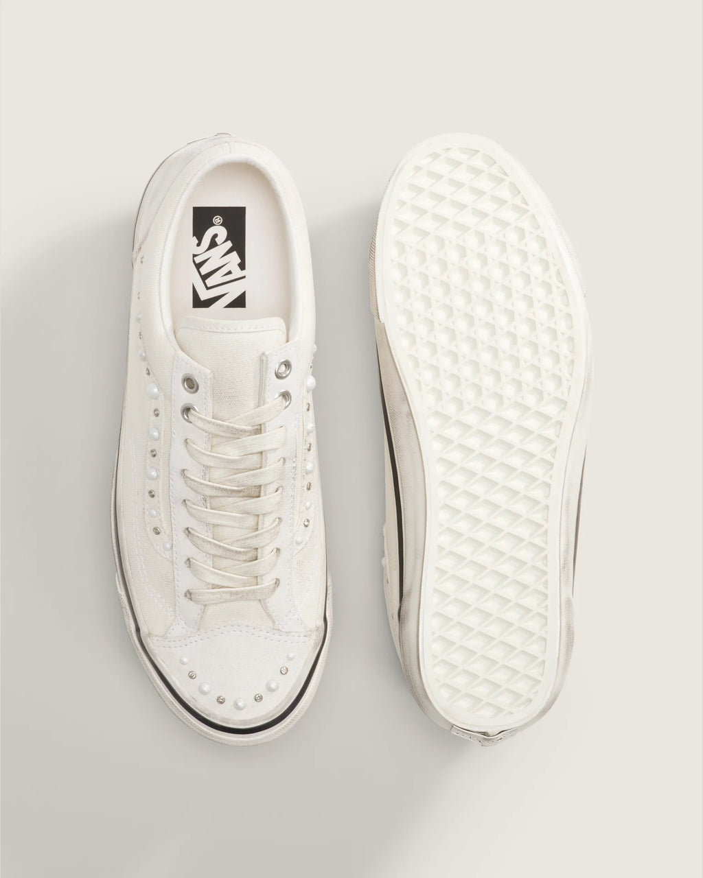 VANS LX Old Skool 36 Pearlized MARSHMALLOW VN000E8VCCZ Cipő 4