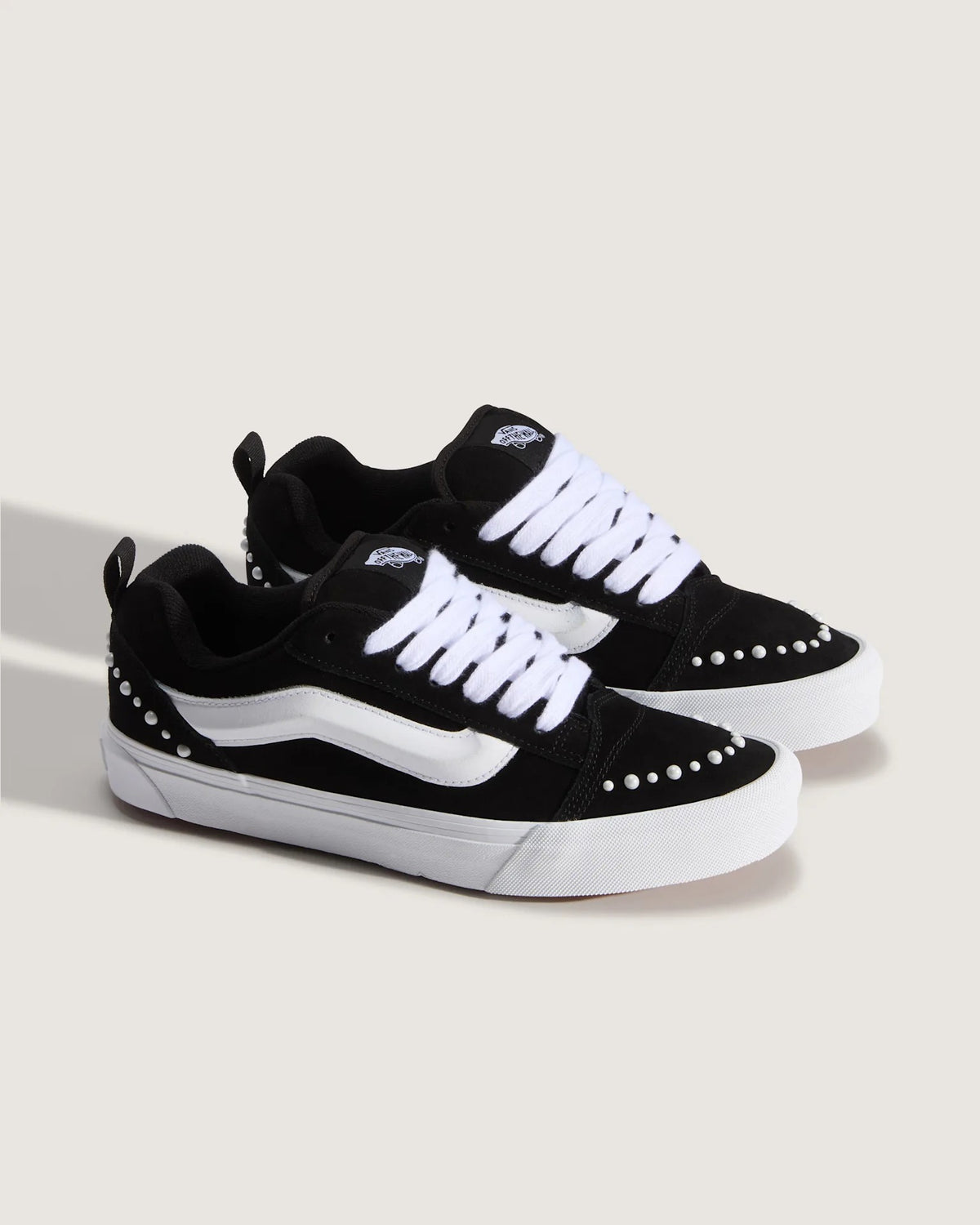 VANS Knu Skool Pearls BLACK Cipő VN000E9XBLA1 - 2