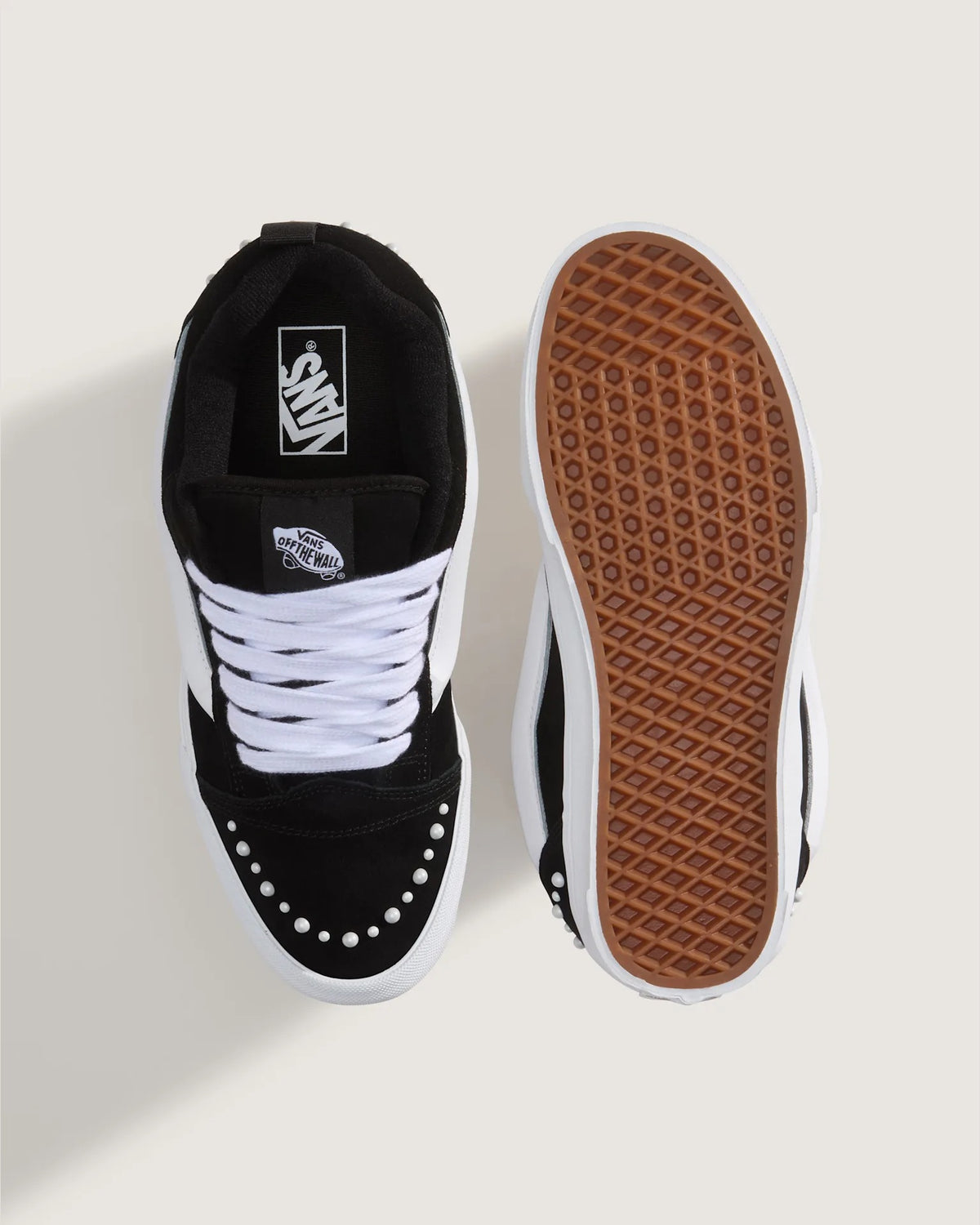 VANS Knu Skool Pearls BLACK Cipő VN000E9XBLA1 - 3