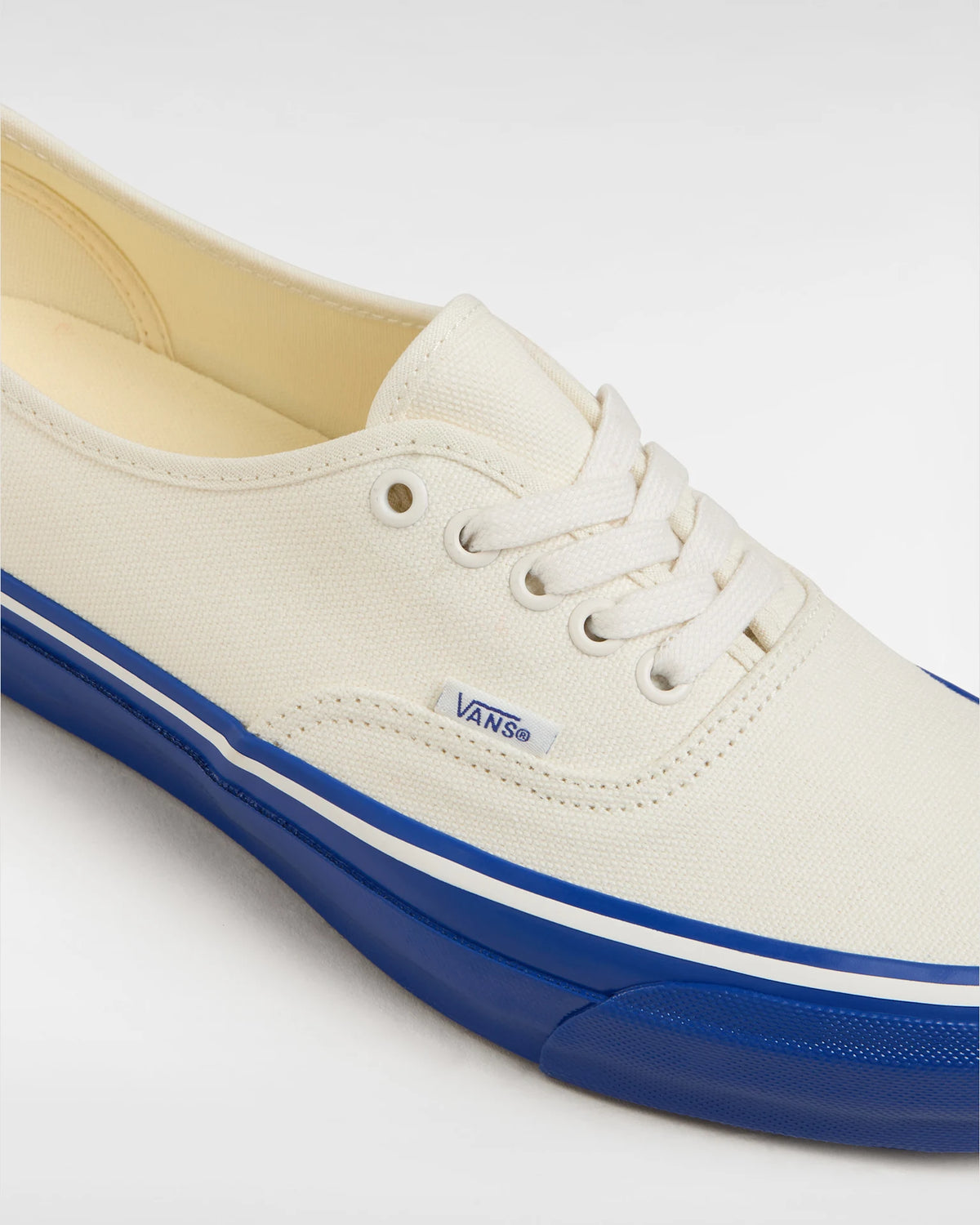 VANS LX Authentic 44 DKCN White/Blue Cipő VN000EBNZ5D1 - 4