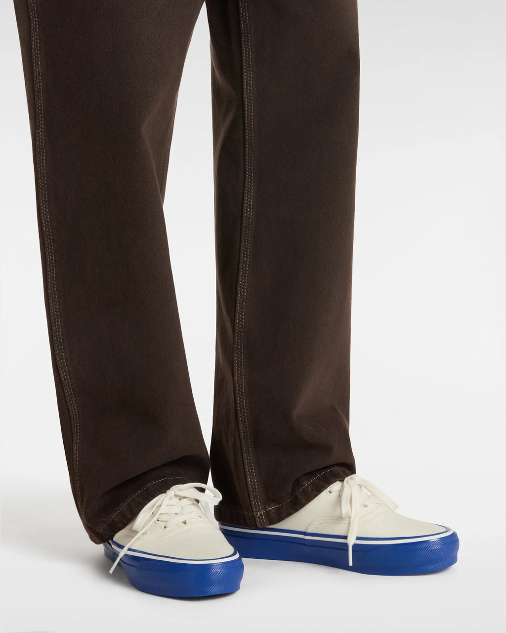 VANS LX Authentic 44 DKCN White/Blue Cipő VN000EBNZ5D1 - 5