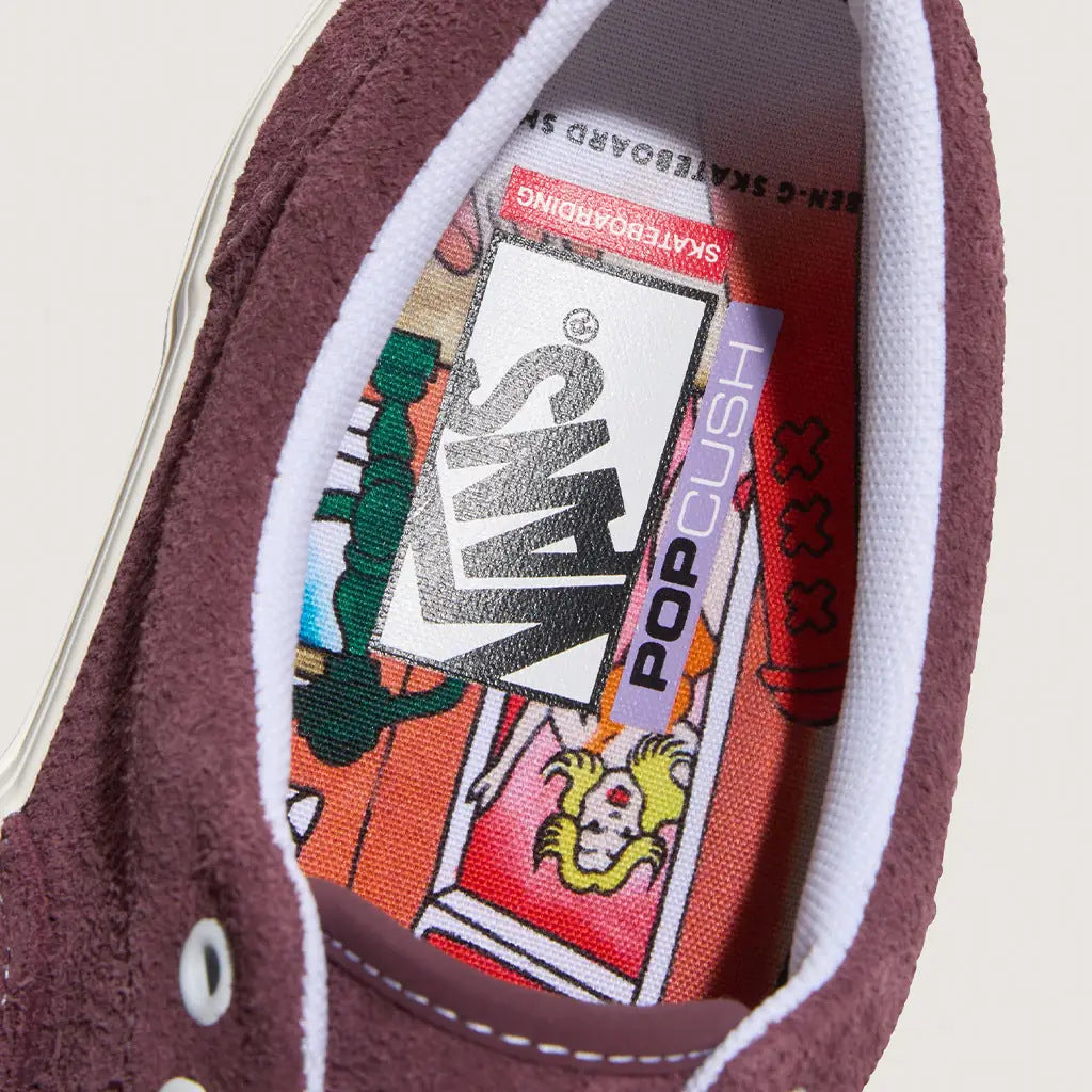 VANS Skate Era POP Burgundy Cipő VN000ECRBRG1 - 10