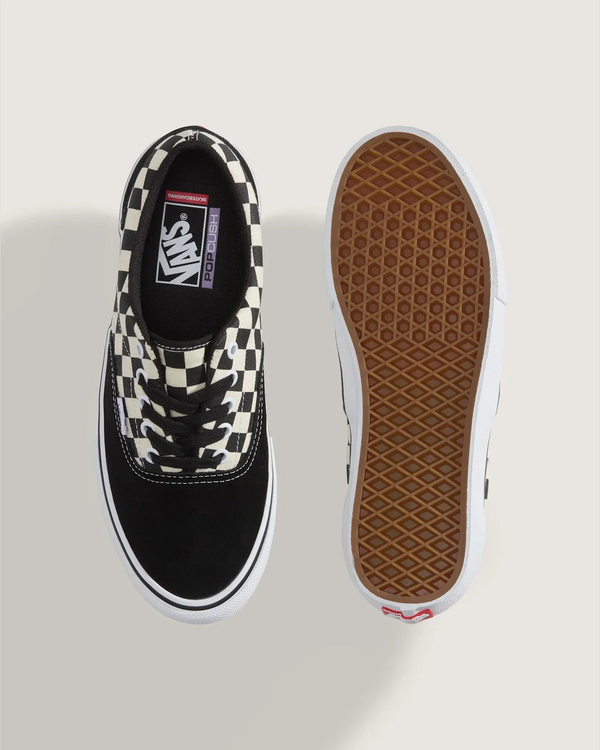 Vans Skate Era CHECKERBOARD Black/White Cipő VN000ECRBZW1 - 3