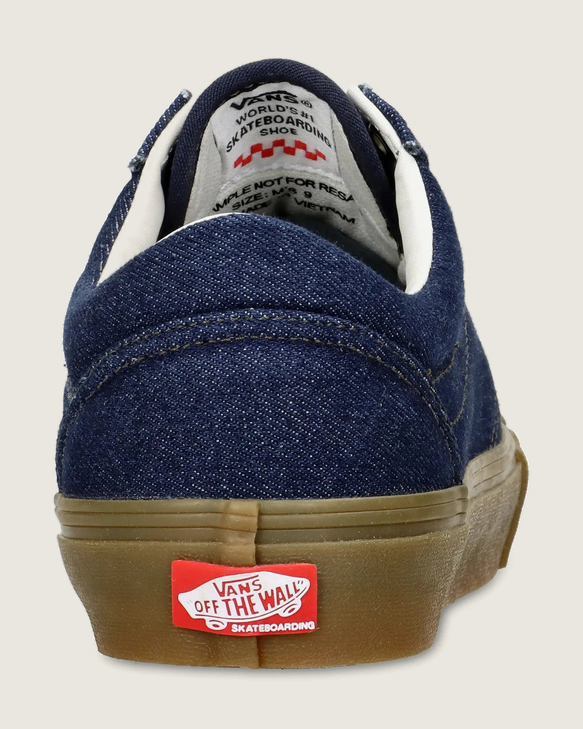 VANS Skate Old Skool BLUE DENIM Cipő kép 3