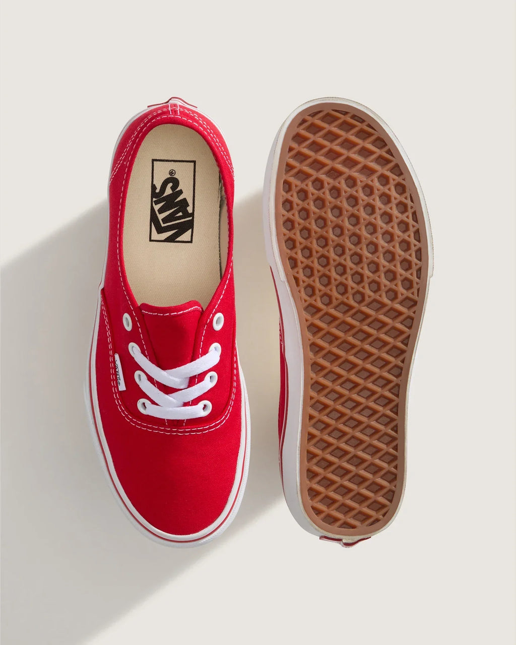 VANS Authentic Red Cipő VN000EE3RED1 - 3