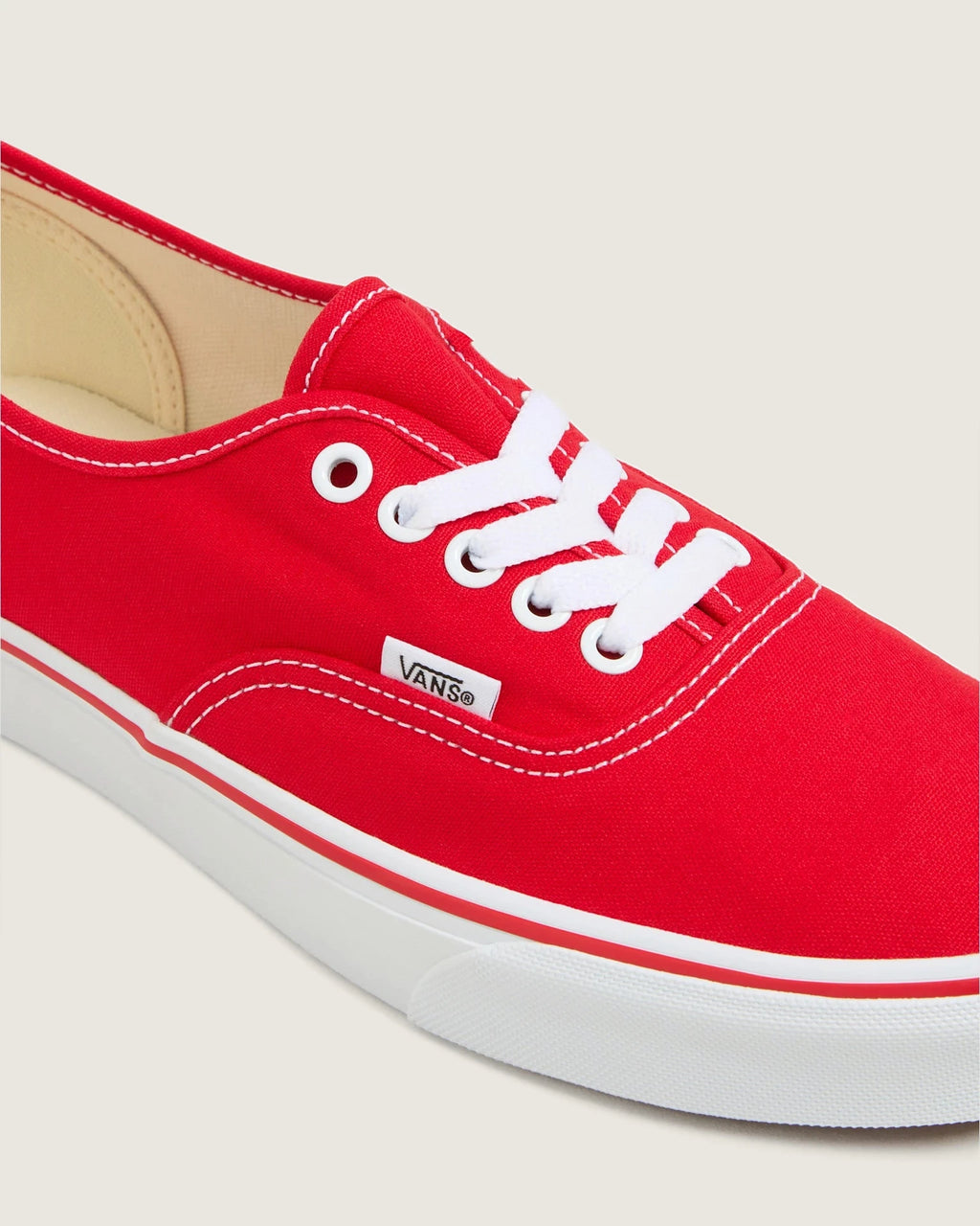 VANS Authentic Red Cipő VN000EE3RED1 - 5