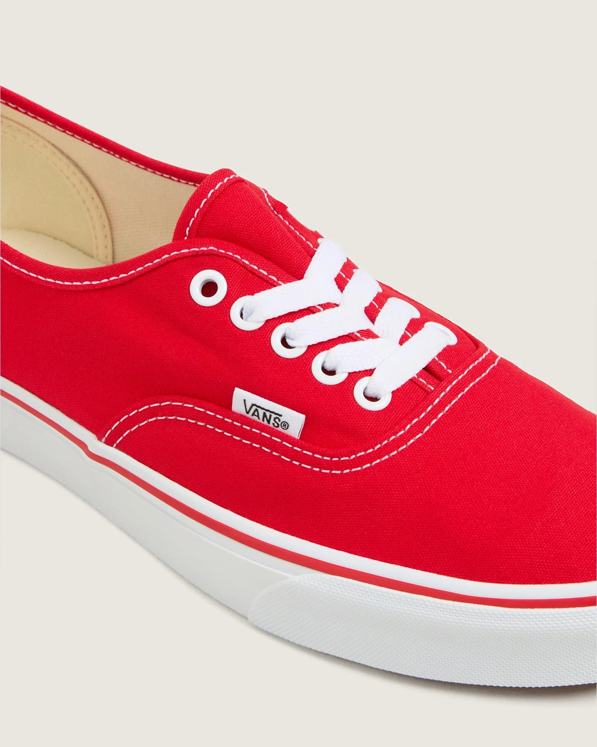 VANS Authentic Red Cipő VN000EE3RED1 - 5