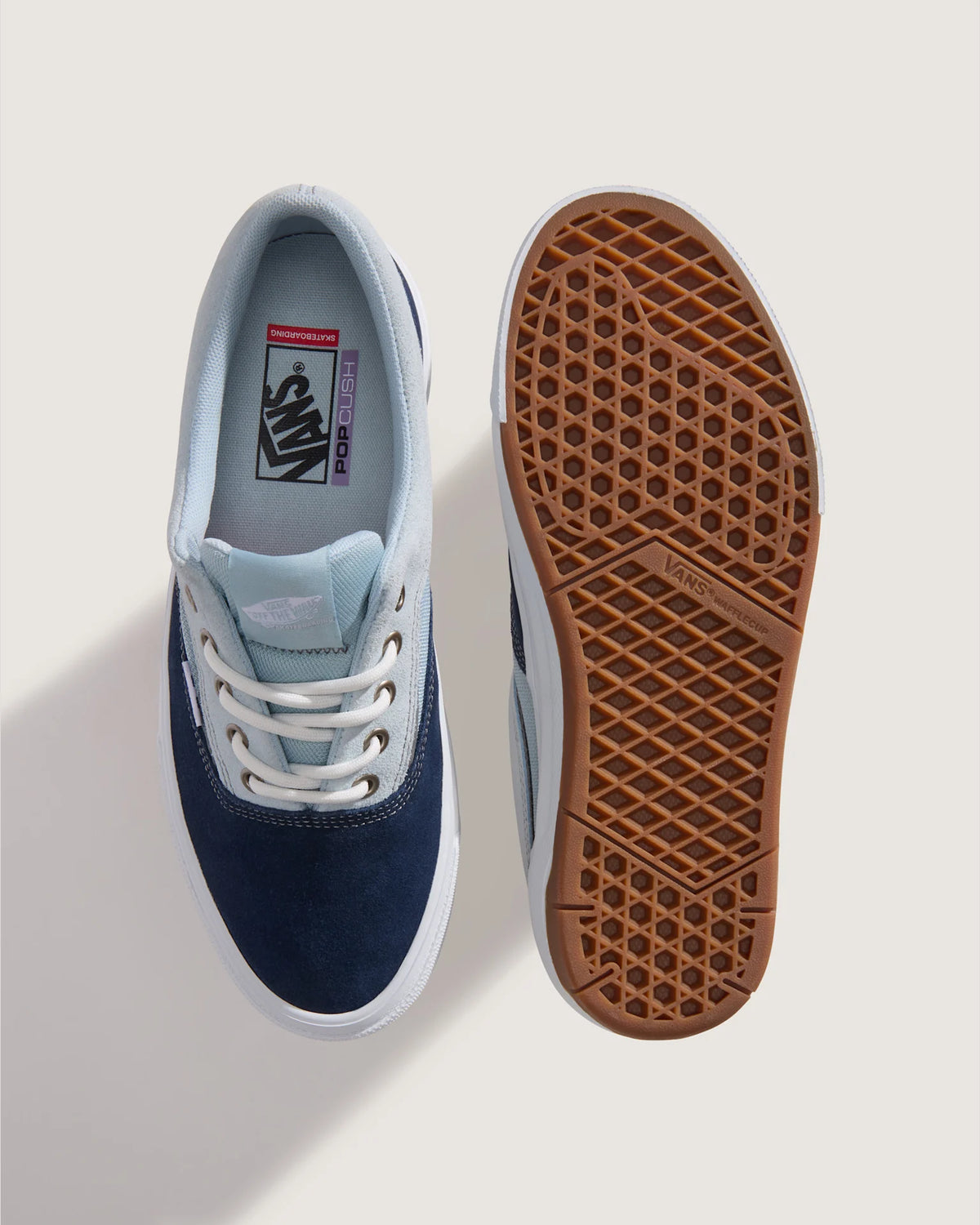 VANS Skate Era Wafflecup NAVY/BLUE BELL Cipő VN000EF0J4I1 - 3