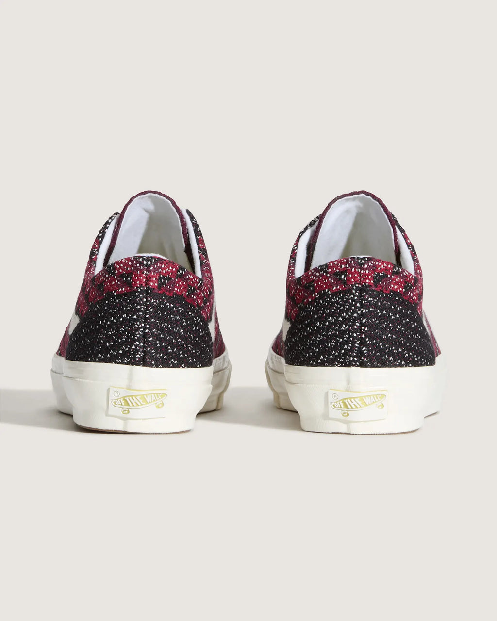 VANS LX Old Skool 36 EK GEO CHECK BORDEAUX kép 4