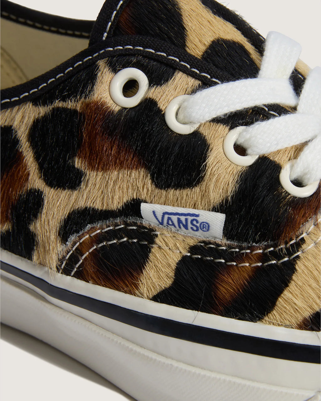 VANS LX Authentic 44 PONY HAIR MARSHMALLOW/LEOPARD Cipő VN000EK4UOV1 - 7