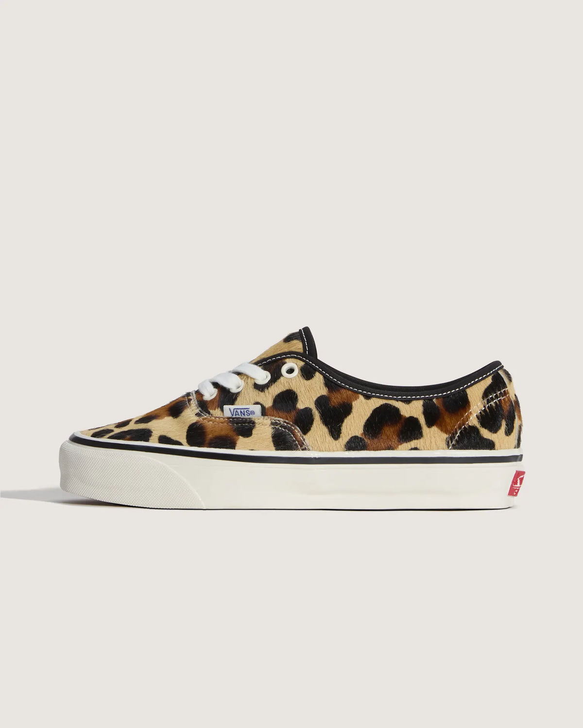 VANS LX Authentic 44 PONY HAIR MARSHMALLOW/LEOPARD Cipő VN000EK4UOV1 - 1