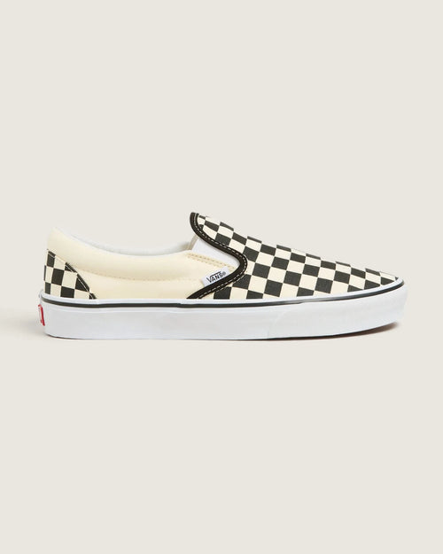 VANS UA Classic Slip-On Blk&WhtChckerboard/Wht Cipő kép 1