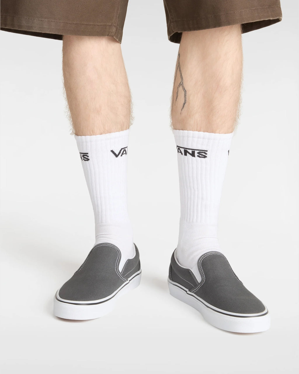 VANS Classic Slip-On Charcoal Cipő VN000EYECHR1 - 5