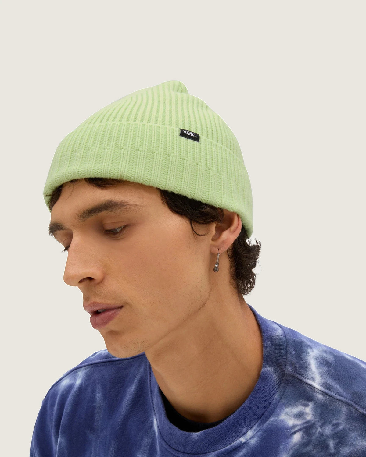 VANS IMBLER CUFF BEANIE SHADOW LIME kép 2