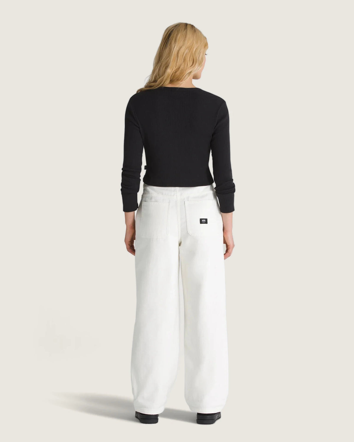 VANS Curbside Pant MARSHMALLOW Nadrág VN000FVHFS81 - 3