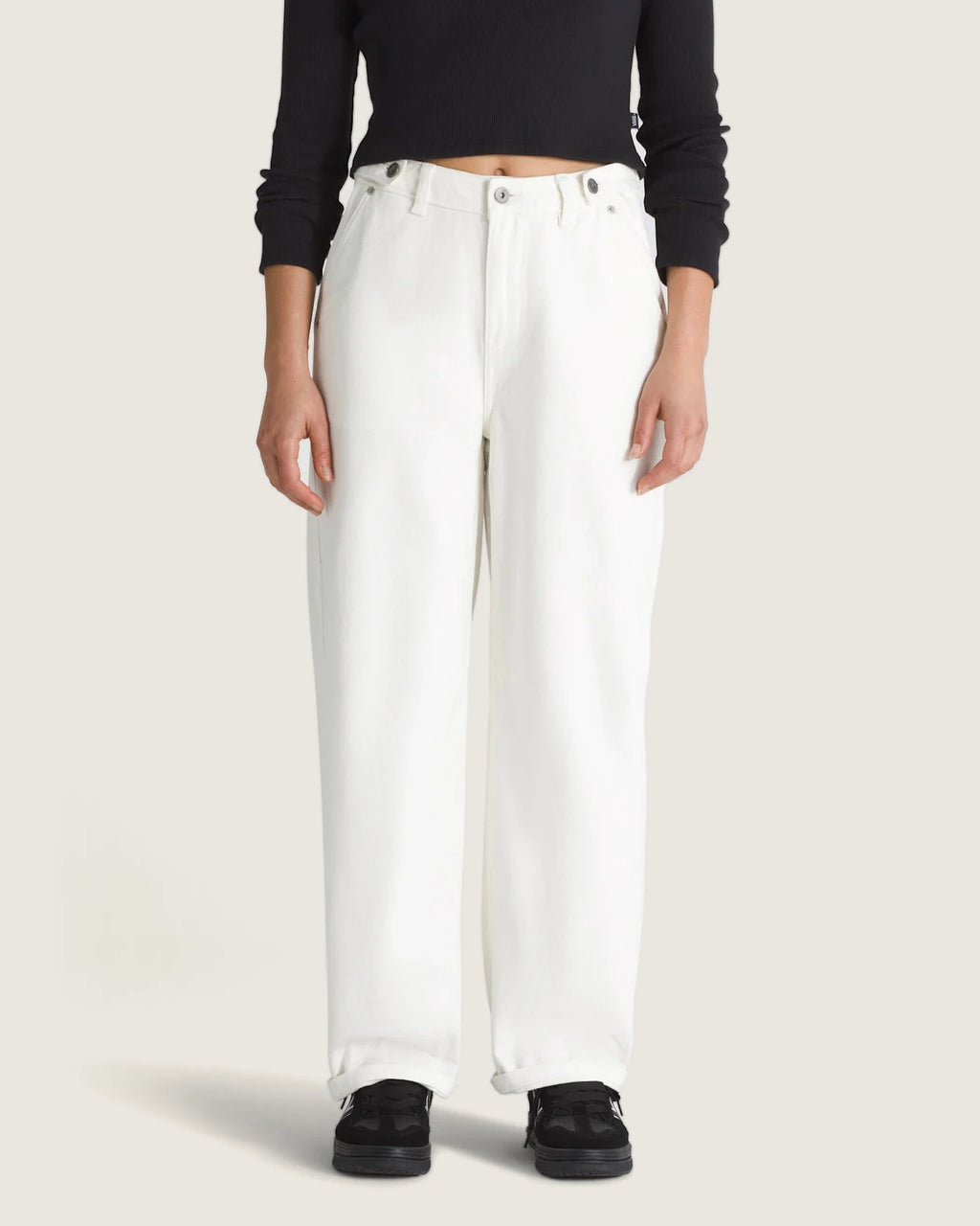 VANS Curbside Pant MARSHMALLOW Nadrág VN000FVHFS81 - 1