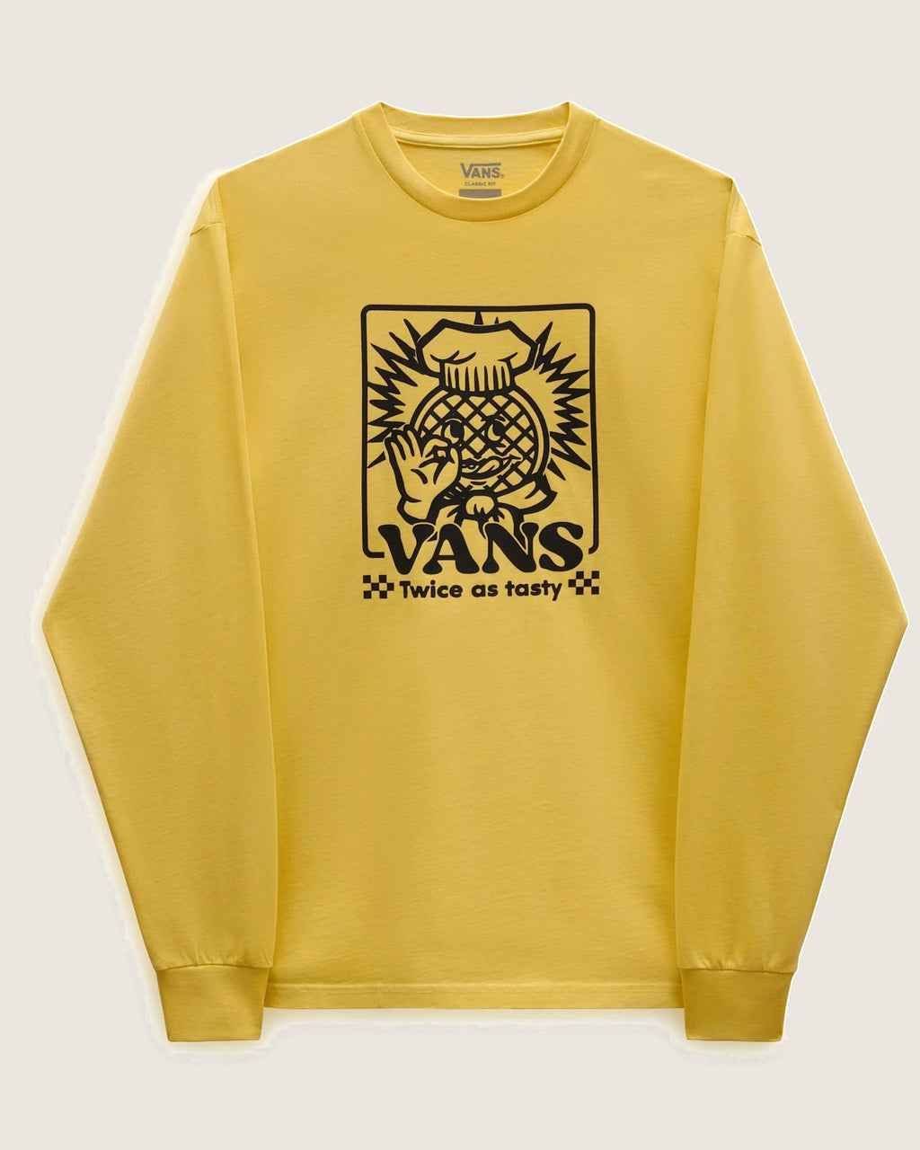 VANS TASTY TWICE L/S SAMOAN SUN Póló VN000G0ANB21 - 10