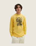 VANS TASTY TWICE L/S SAMOAN SUN Póló VN000G0ANB21 - 1