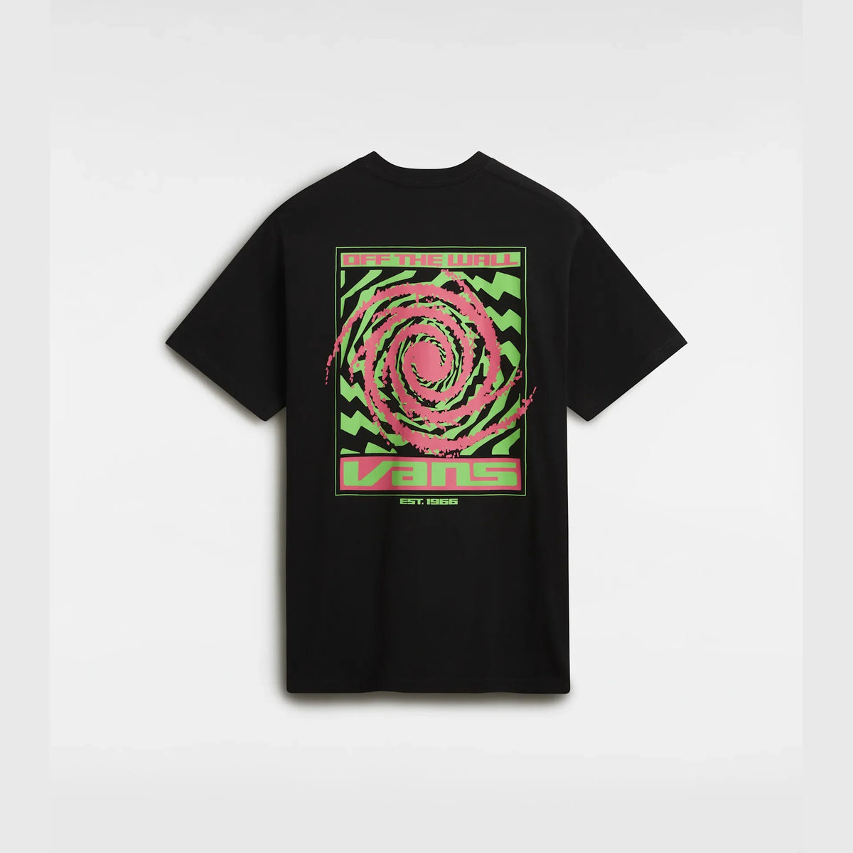 VANS WORMHOLE WARPED SS TEE Black kép 2