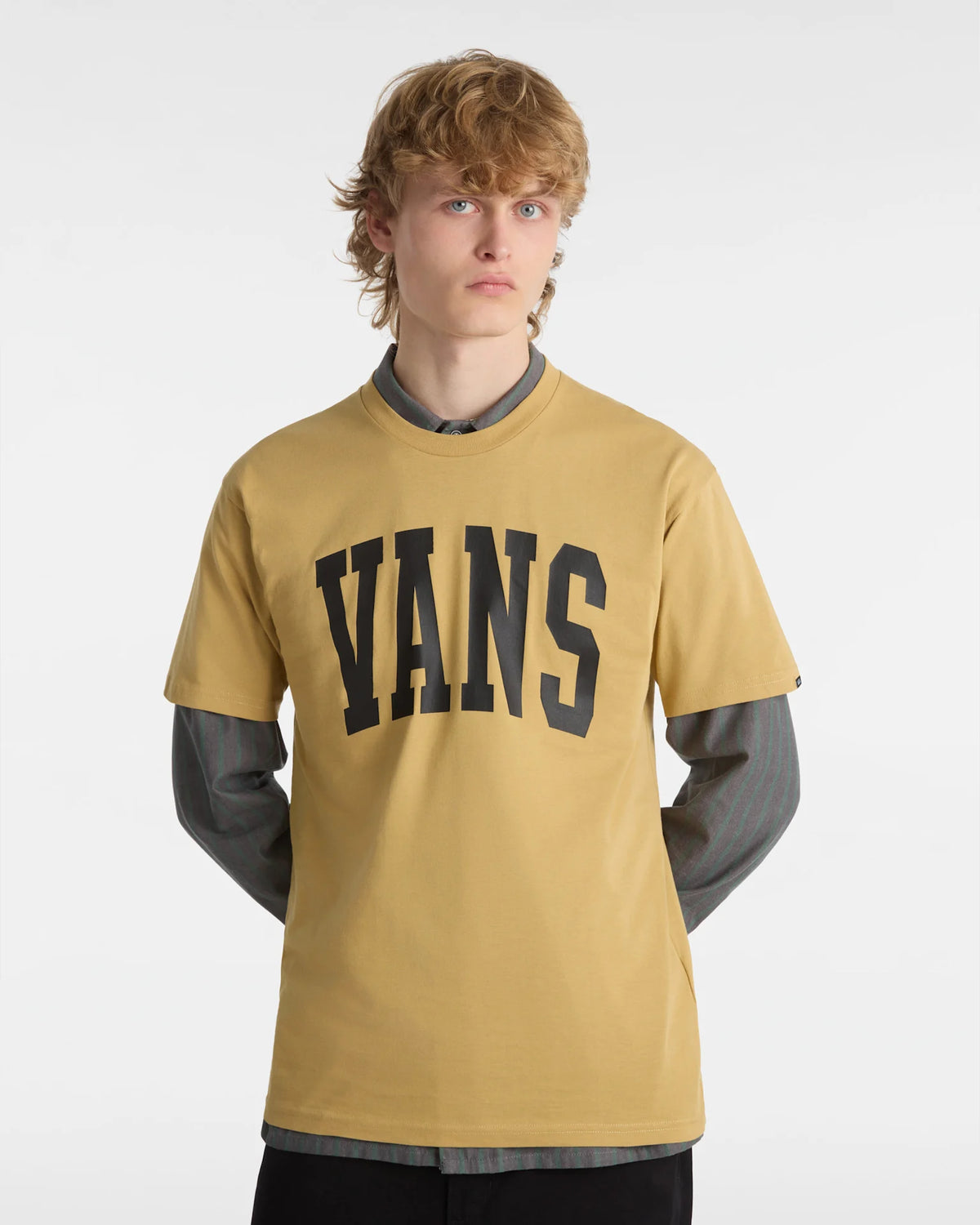 VANS VANS ARCHED SS TEE ANTELOPE Póló VN000G475QJ1 - 3
