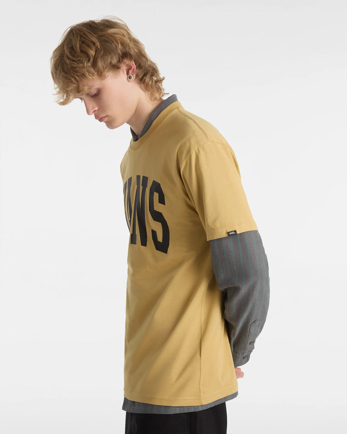 VANS VANS ARCHED SS TEE ANTELOPE Póló VN000G475QJ1 - 5