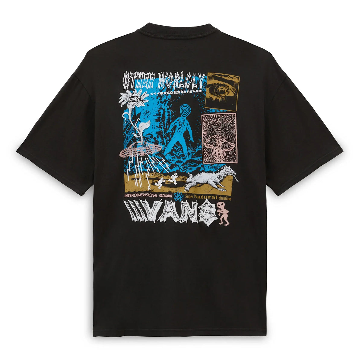 VANS VANS ENCOUNTER SS TEE Black kép 2