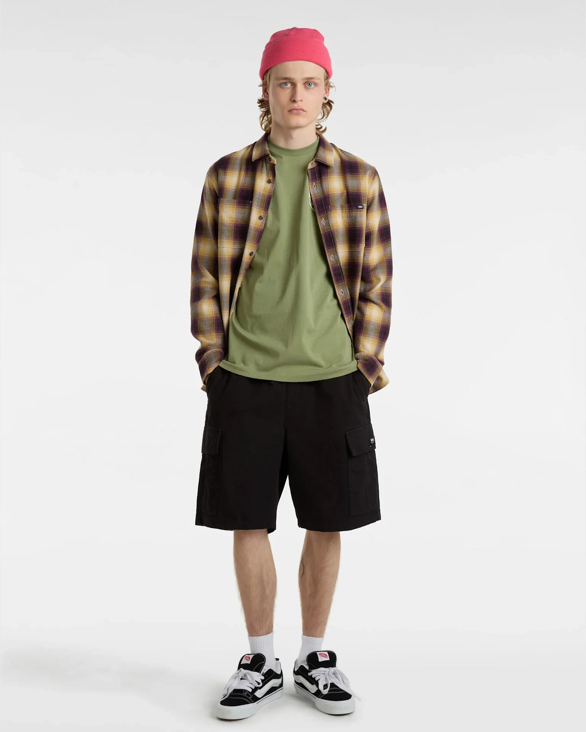 VANS NO PLAYERS SS TEE olivine VN000G5GAMB1 - 5