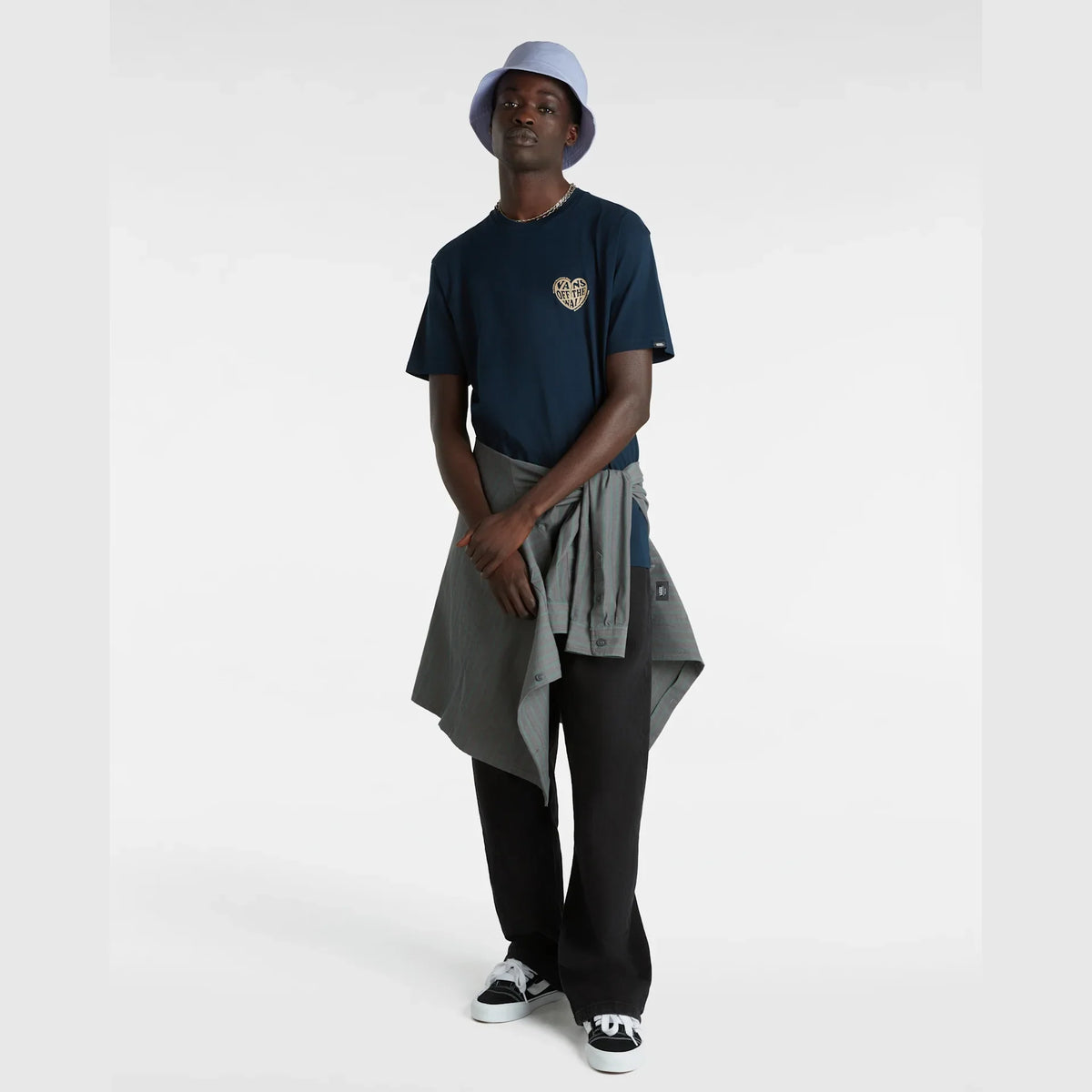 VANS NO PLAYERS SS TEE Navy kép 5