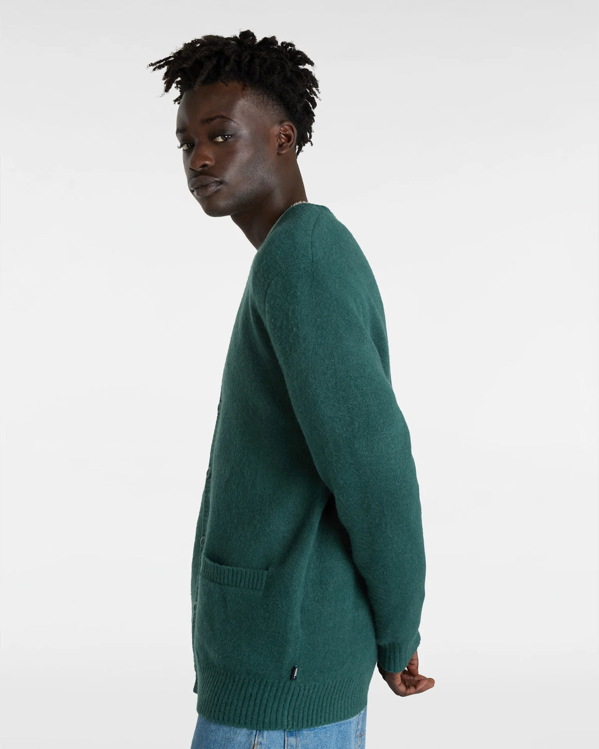 VANS HAVENWOOD CARDIGAN BISTRO GREEN Pulóver VN000G6MBDX1 - 5