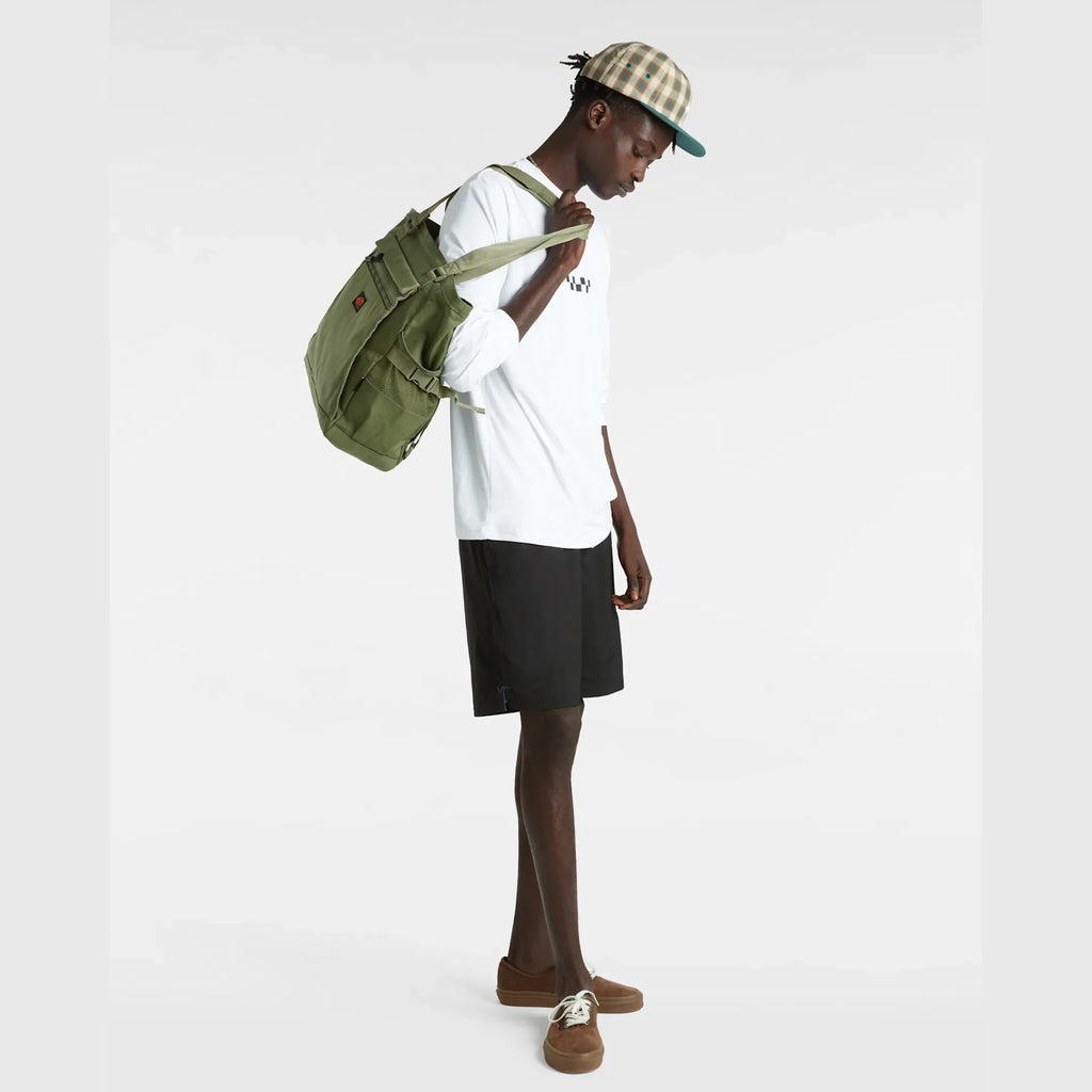 VANS PRIMARY SOLID ELASTIC BOARDSHORT Black kép 6