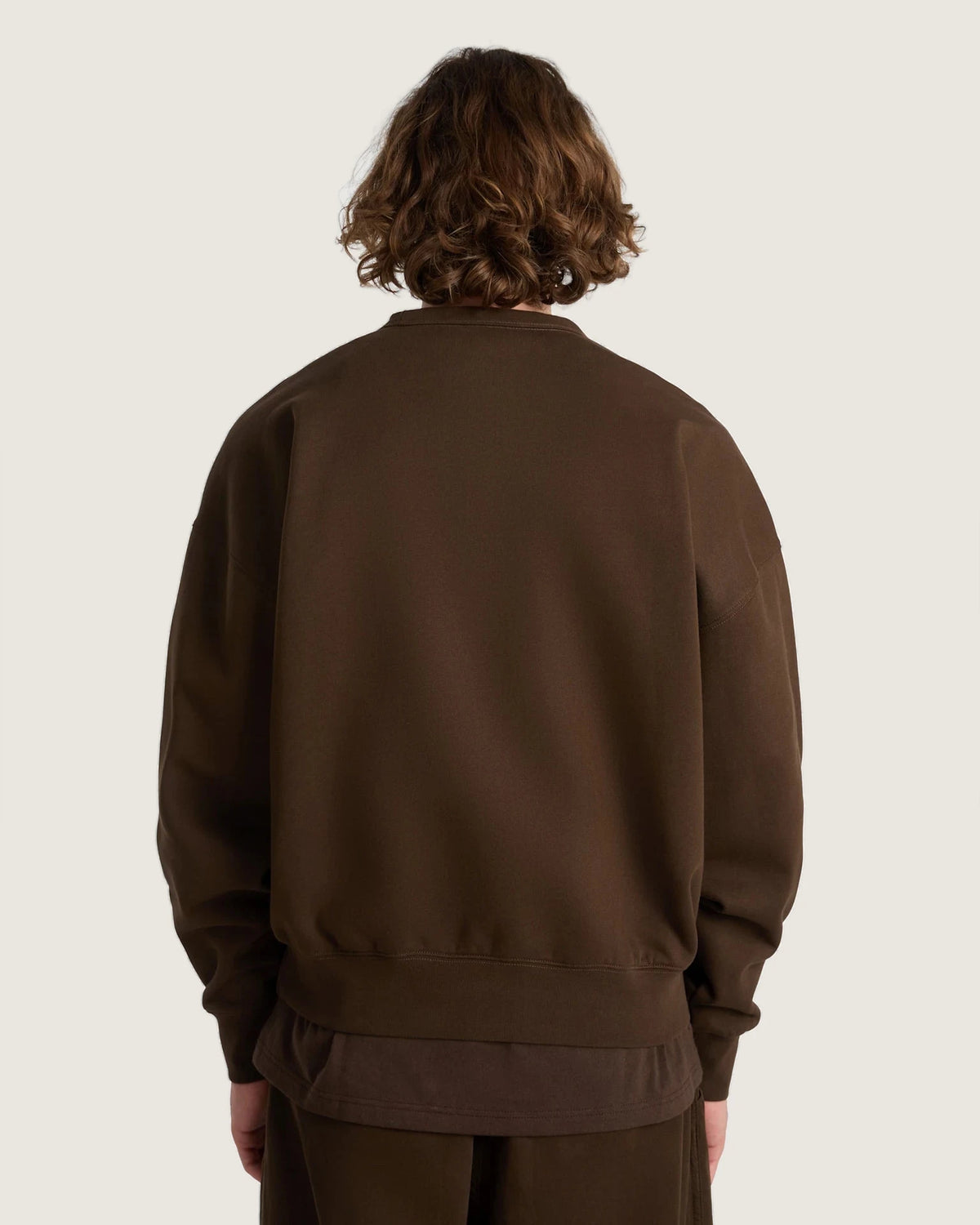 VANS LX Premium Crew Fleece DEMITASSE Pulóver VN000GBW3N11 - 4