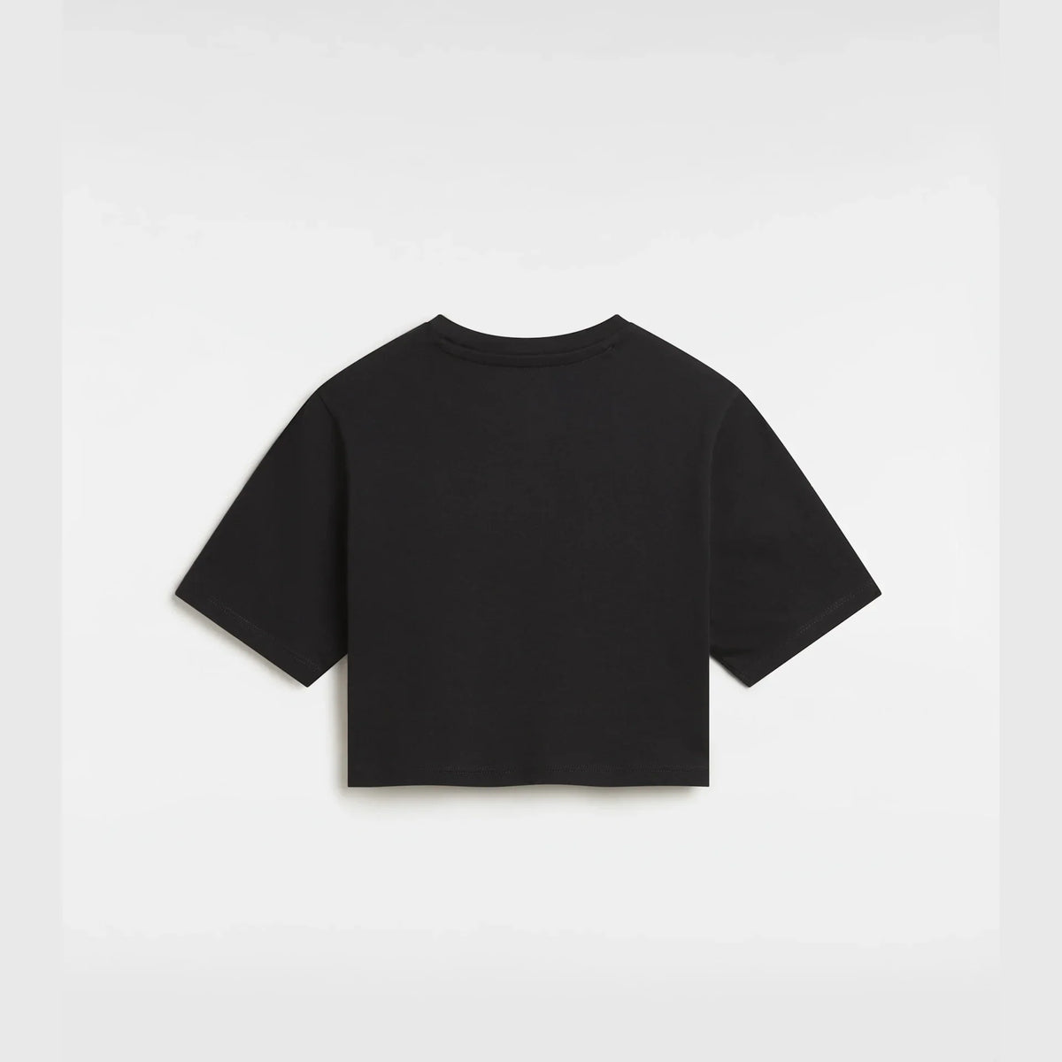 VANS FOREVER CHECKER CREW CROP II Black kép 2