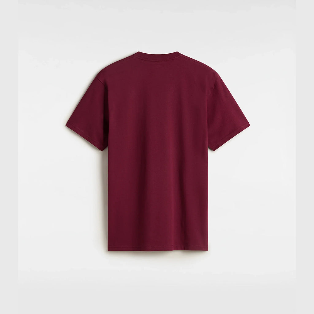 VANS VANS CLASSIC Burgundy/Spicy Mustard Póló kép 2
