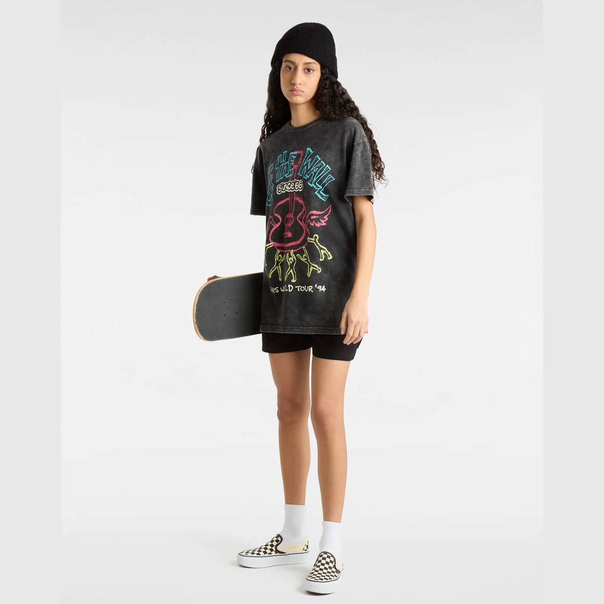 VANS GUITAR SOLO OVERSIZED Black kép 5