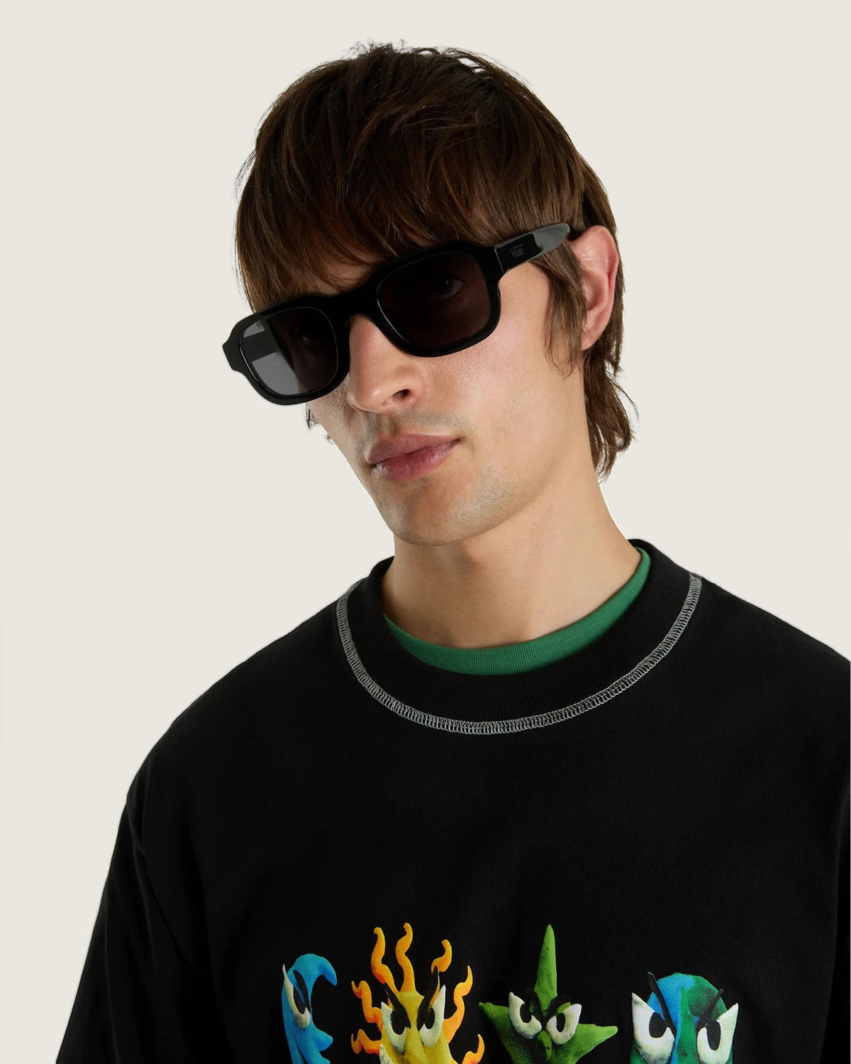 VANS 66 Sunglasses Black Napszemüveg VN000GMXBLK1 - 5