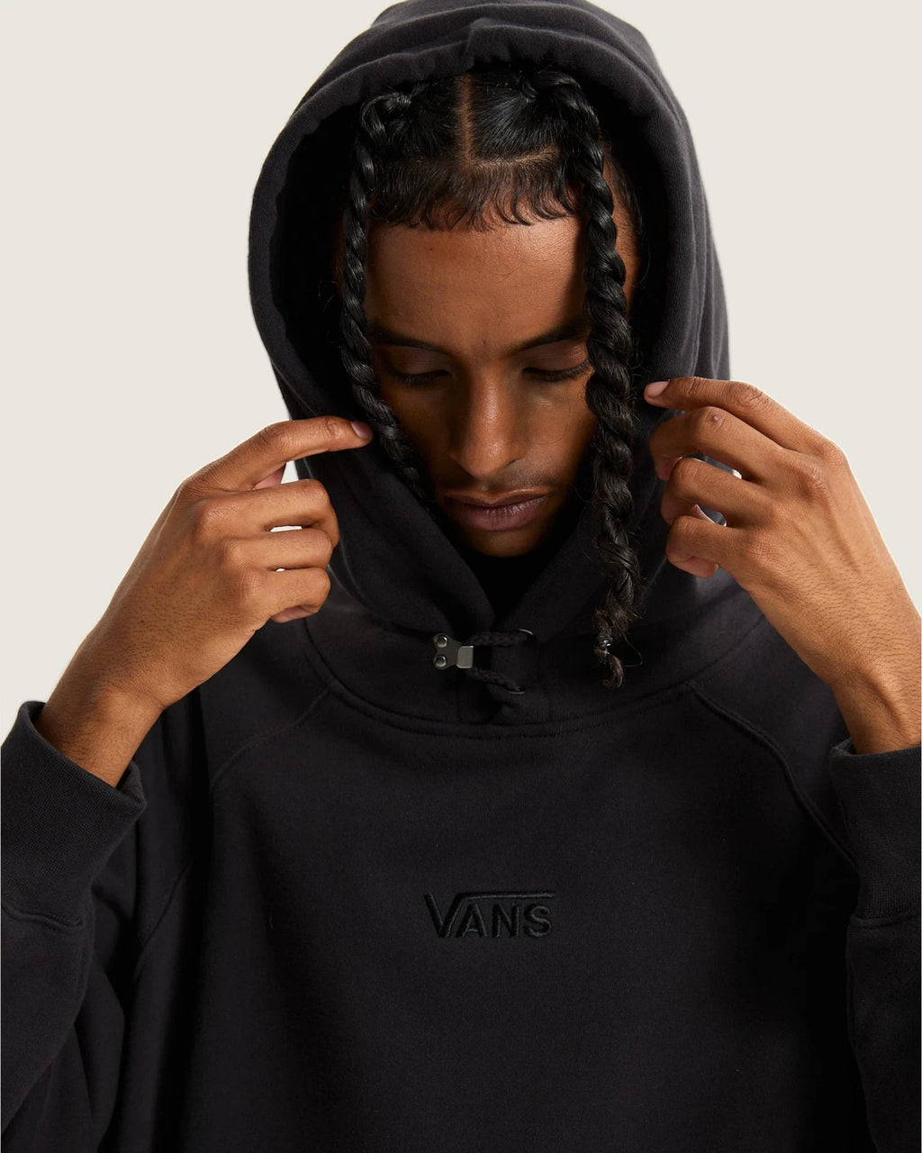 Vans LX Premium Hoodie Fleece Black Textil VN000GZ1BLK1 - 7