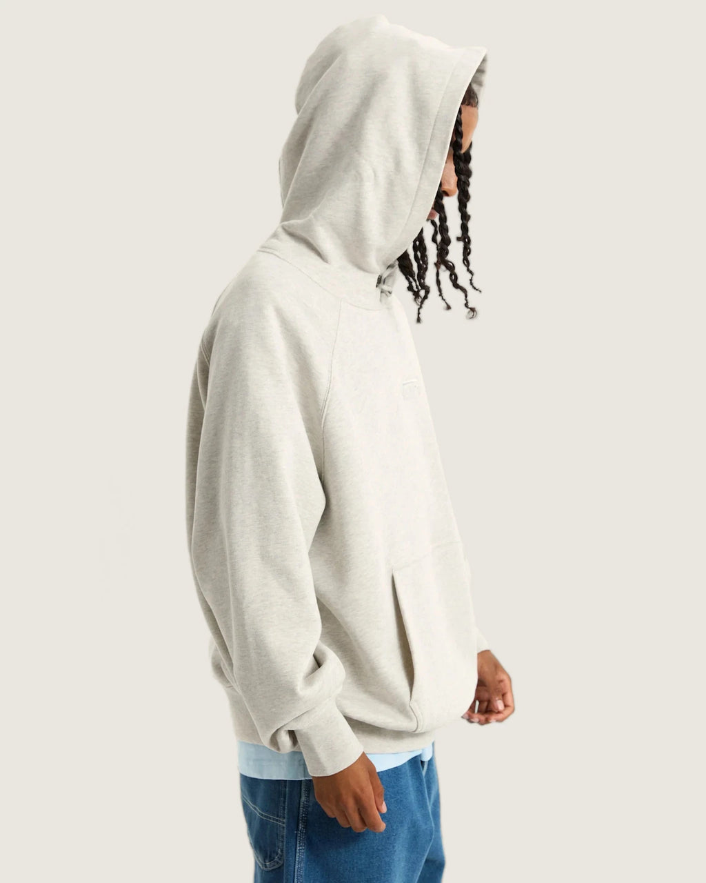 VANS LX Premium Hoodie Fleec ASH HEATHER Póló VN000GZ1RKZ1 - 5