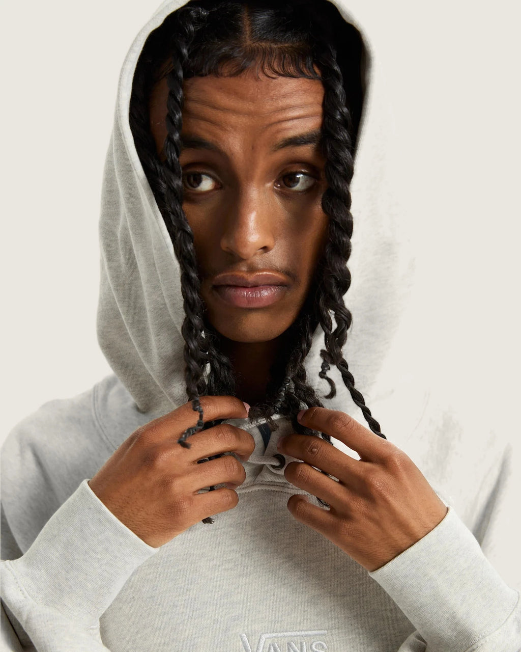 VANS LX Premium Hoodie Fleec ASH HEATHER Póló VN000GZ1RKZ1 - 7