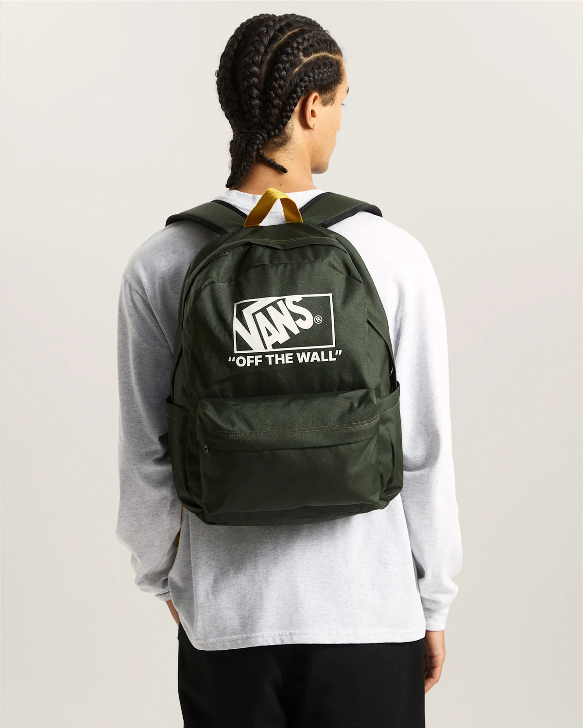 VANS Old Skool Backpack Dried Kelp Hátizsák VN000H4WEMU1 - 6