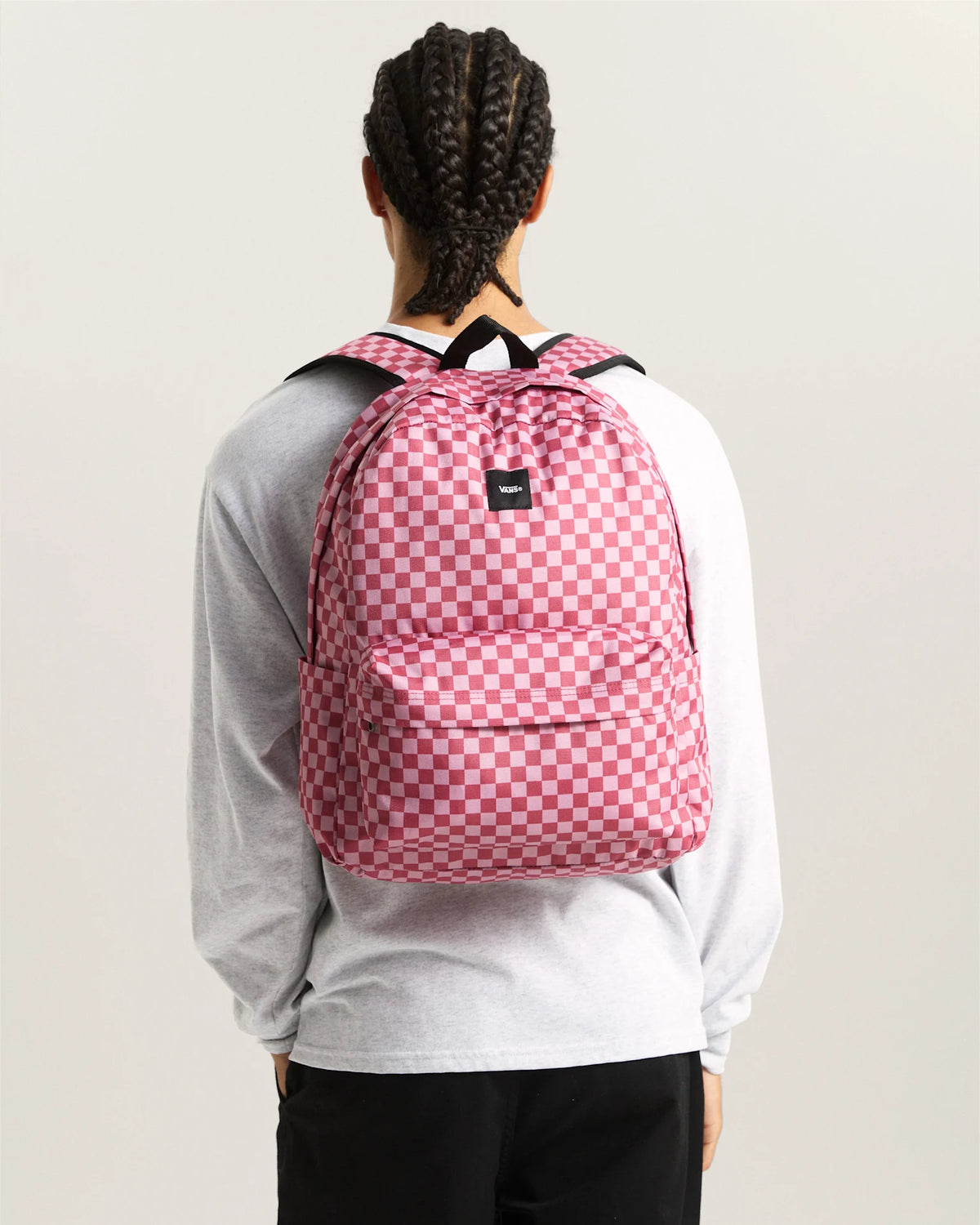 VANS Old Skool Check Backpack MAUVEWOOD Hátizsák VN000H4XZRY1 - 7