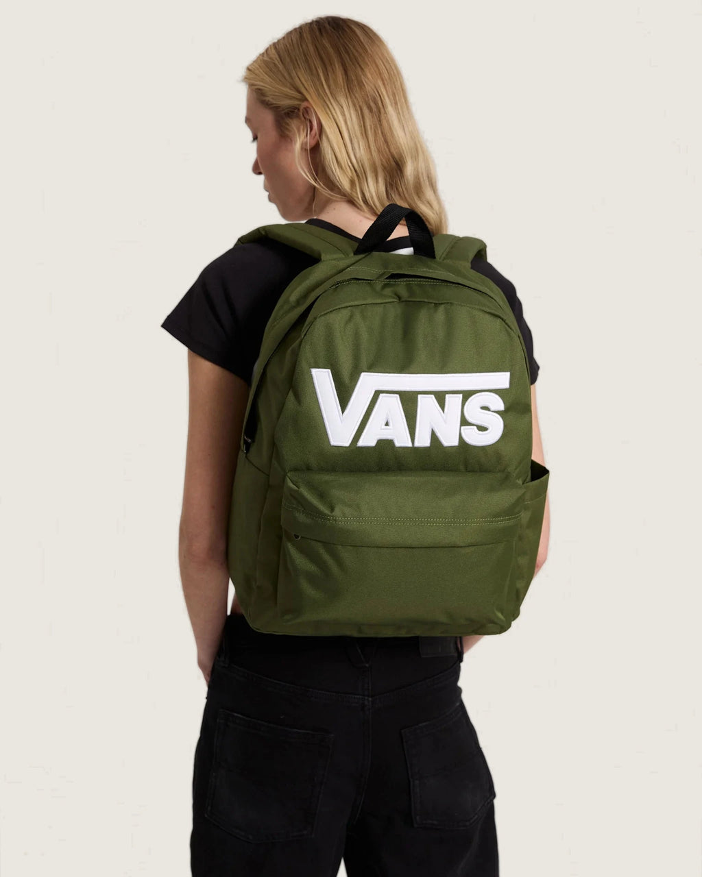 Vans Old Skool Drop V Backpack Green Balsam Kiegészítő VN000H4ZGRK1 - 8